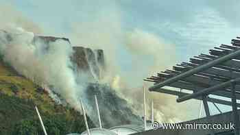 Arthur's Seat fire live: Emergency services battle huge blaze at iconic UK city site
