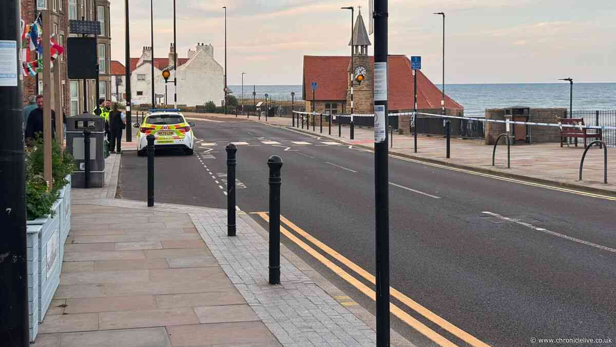 Cullercoats police incident LIVE: Updates as huge cordon in place along sea front