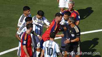 Spain vs Argentina - World Cup final LIVE: England's conquerors get up to their old tricks but the reigning European champions struggle to break the deadlock in second half