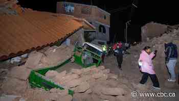 At least 6 people killed, hundreds displaced after earthquake rocks Peru