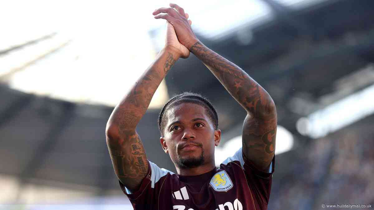Aston Villa winger Leon Bailey targeted by Premier League newboys Hull City