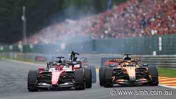 Debris flying everywhere: Inside the move that dashed Piastri’s podium hopes