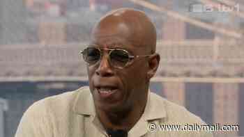 Ian Wright hits out at 'ridiculous and poor' World Cup final pitch at the MetLife Stadium - and that was BEFORE extravagant half-time show featuring Justin Bieber and Shakira