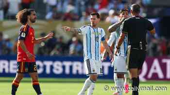 Wayne Rooney hits out at Lionel Messi's desperate attempt to get Marc Cucurella sent off during World Cup final