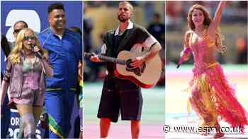 World Cup final halftime show: Rating every performer as Madonna, BTS, Justin Bieber and Shakira headline