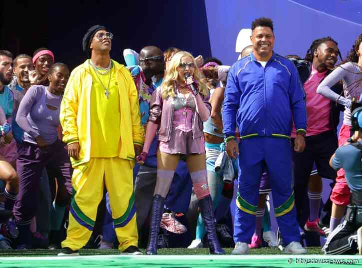 Madonna, Shakira, BTS y Justin Bieber protagonizaron un show de medio tiempo en la Copa Mundial