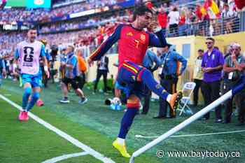 Spain wins the World Cup by beating Argentina 1-0 on Ferran Torres' goal in extra time