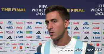 Juan Musso en la previa: "Nosotros seguimos siendo esos pibes que soñaban jugar un Mundial"