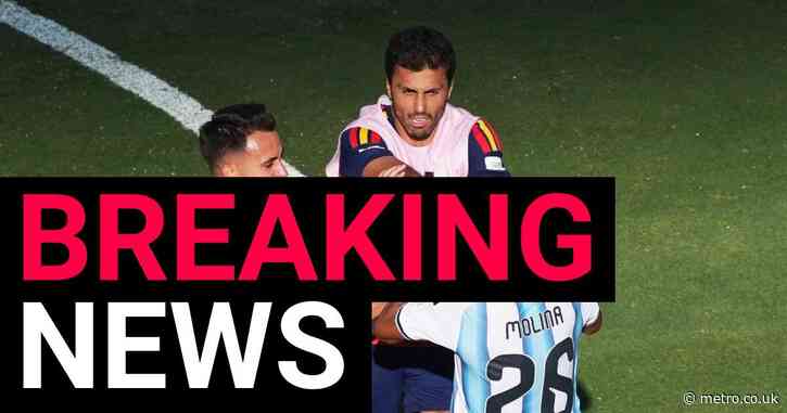 Argentina star punches Spain captain Rodri to spark brawl after World Cup final