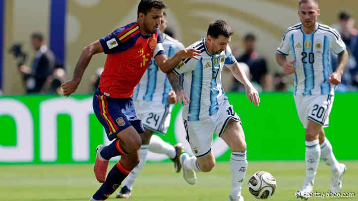 Rodri ever the maestro as Argentina's street fighters fail to ruin Spain's World Cup-winning symphony