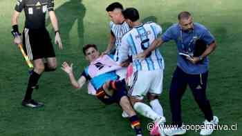 Leandro Paredes protagonizó fuerte pelea y empujó a Gavi tras la final