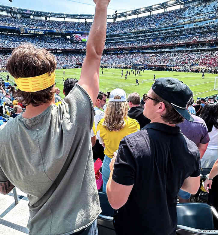 Cole Caufield was there for Spain’s victory in the World Cup final