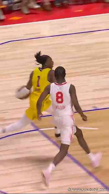 No fastbreak is safe with Caleb Wilson lurking! ❌ #chicagobulls #nba #block #highlights #mustwatch