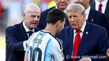 Spain fans direct sarcastic chants of 'Infantino' at FIFA President after Nico Williams goal controversially disallowed - amid 'rigged' World Cup accusations