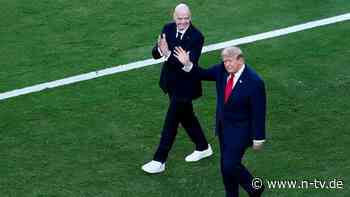 Gellende Kritik: Final-Publikum pfeift Trump und Infantino aus