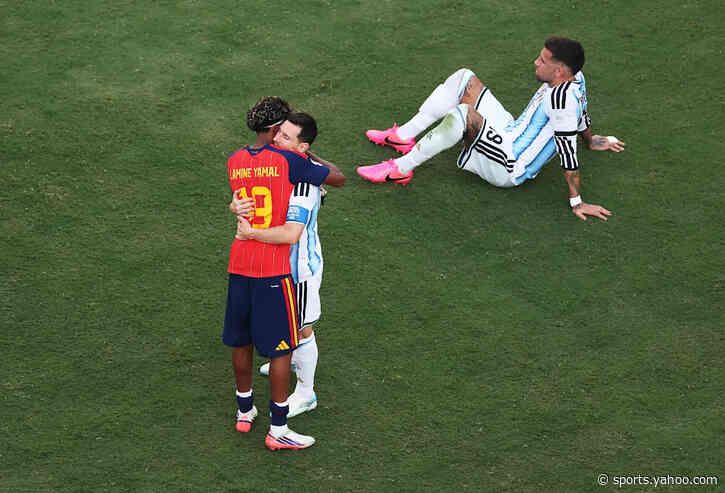 📸 Messi in tears, then a hug with Yamal, the photos are historic