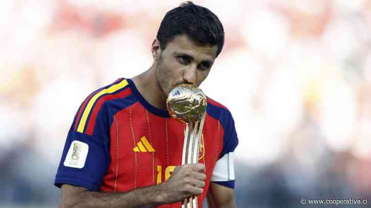Palmarés: Rodri se transformó en el primer español en ganar el Balón de Oro del Mundial