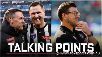 Unlikely hero for Pies’ ‘licorice-all-sorts’ Pies; why bottom-four coach is best-kept secret — AFL Talking Points