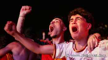 Madness in Madrid as fans celebrate Spain's dramatic World Cup win over Argentina by flooding capital streets