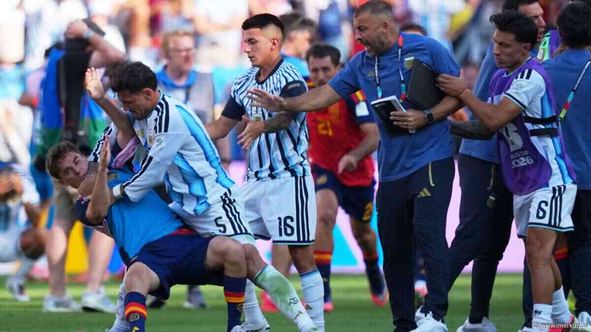 Paredes-Ausraster nach WM-Finale könnte für Spanier schwere Folgen haben