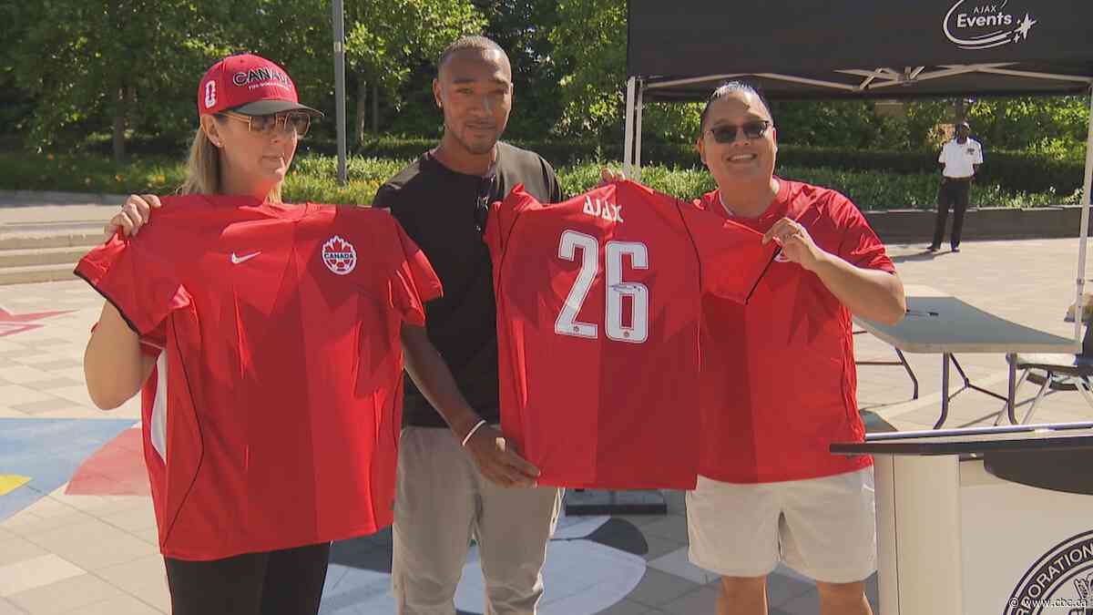 Ajax welcomes home Canada Soccer star Derek Cornelius following World Cup run