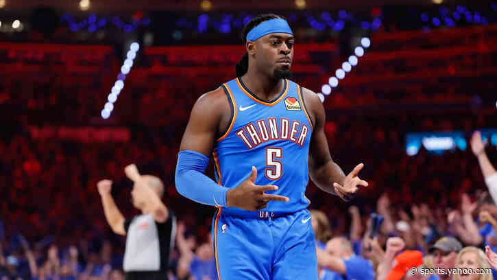 Thunder trade Lu Dort to Atlanta in three-team deal with Dallas
