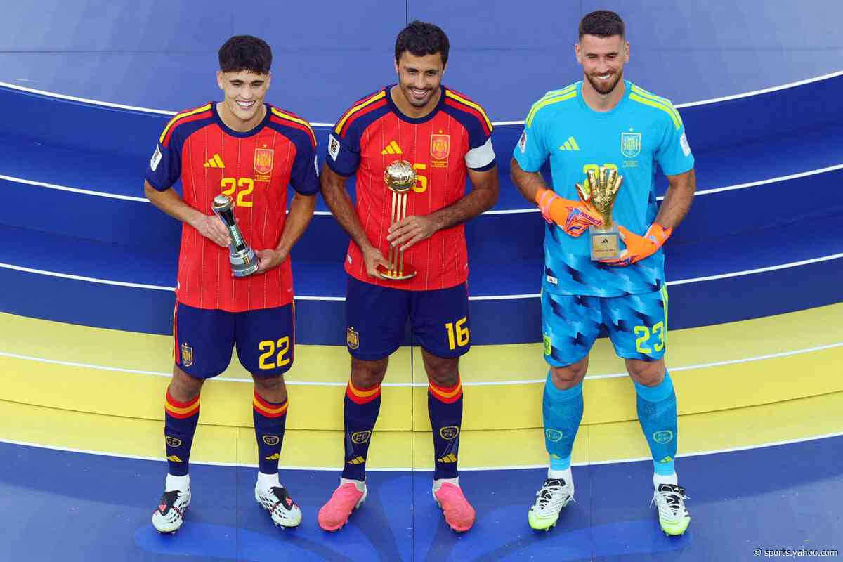 Spain sweep World Cup 2026 awards with Rodri, Unai Simon and Pau Cubarsi