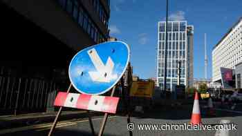 Full list of North East roadworks and road closures this week
