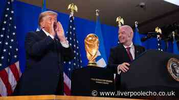 Donald Trump booed at 2026 World Cup final as he lingers for Spain's trophy celebrations