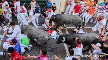 Pensioner, 86, is one of two Brits gored by bull at Spanish festival