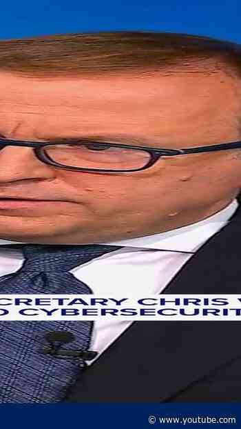 Energy Chris Wright responds to President Trump cutting key cybersecurity funding