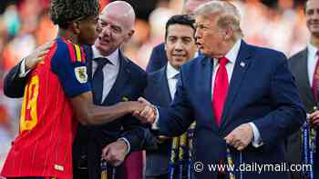 Trump's cringe World Cup cameo was a fitting finale to a tournament of excess, greed and FIFA boss Gianni Infantino's twisted dreams