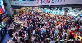 Hundreds of soccer fans show out as Spain takes home the 'World Cup Champions' title