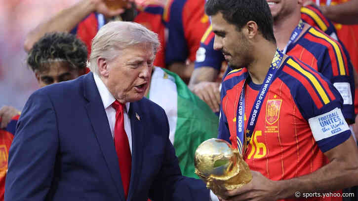 Trump, Bieber and Shakira - a World Cup final like never before