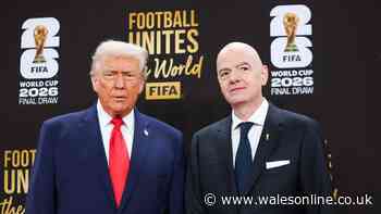 Donald Trump booed at World Cup final then hovers during Spain's trophy win