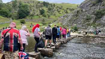 The Peak District beauty spot 'under siege' by hordes of day trippers 'leaving rubbish', having BBQs and clogging up roads