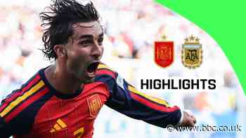Dominant Spain beat Argentina to win World Cup after extra time