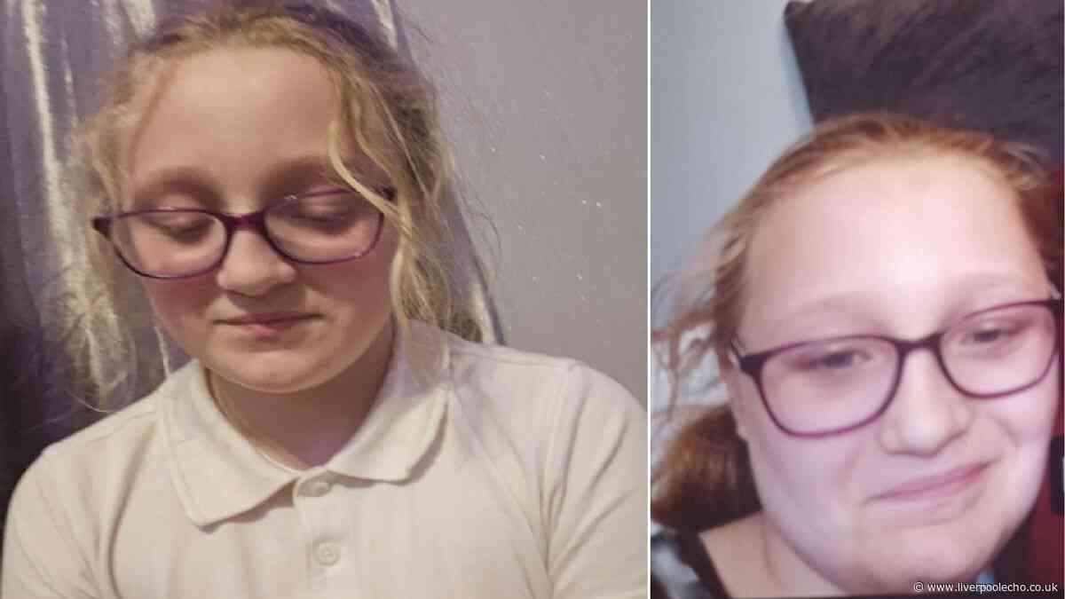 Police 'urgently' searching for Bootle girl last seen riding her bike