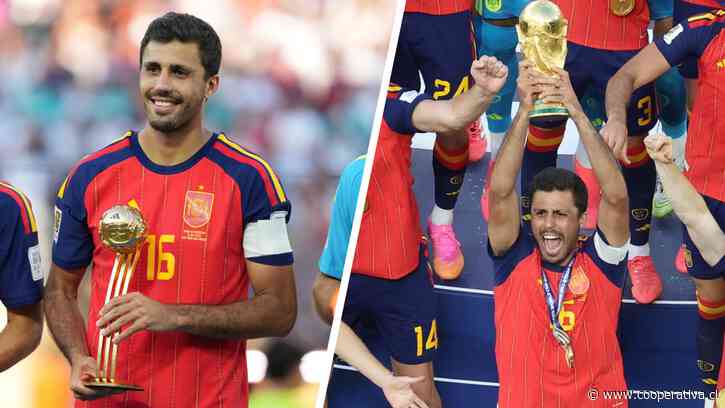 [PERFIL] Rodri, el Balón de Oro que superó una dura lesión y volvió a la cima como MVP del Mundial