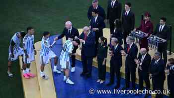 Cristian Romero 'snubs' Donald Trump handshake in viral World Cup medal ceremony moment