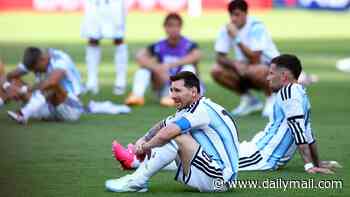 Argentina set unwanted - and barely believable - record after underwhelming World Cup final defeat