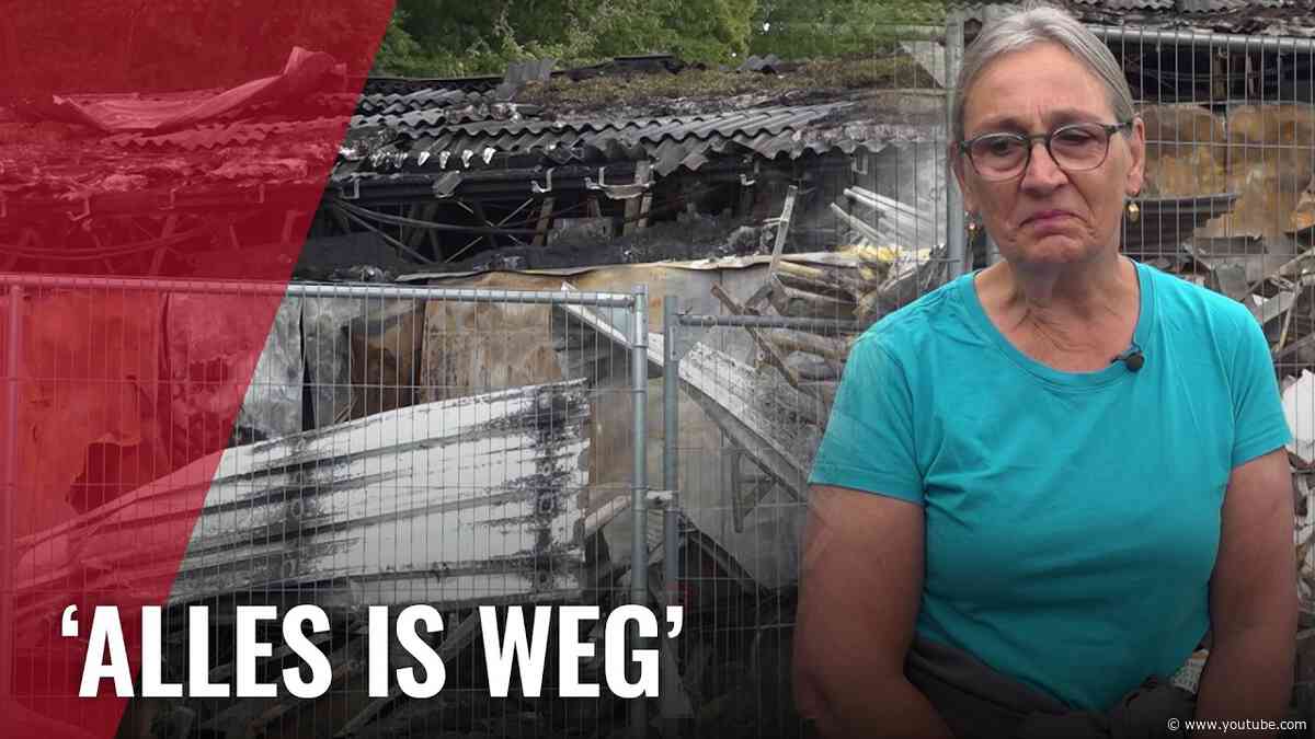 Els is alles kwijt door brand in loods