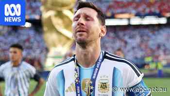 Tears streaming, Messi departs the World Cup stage a legend
