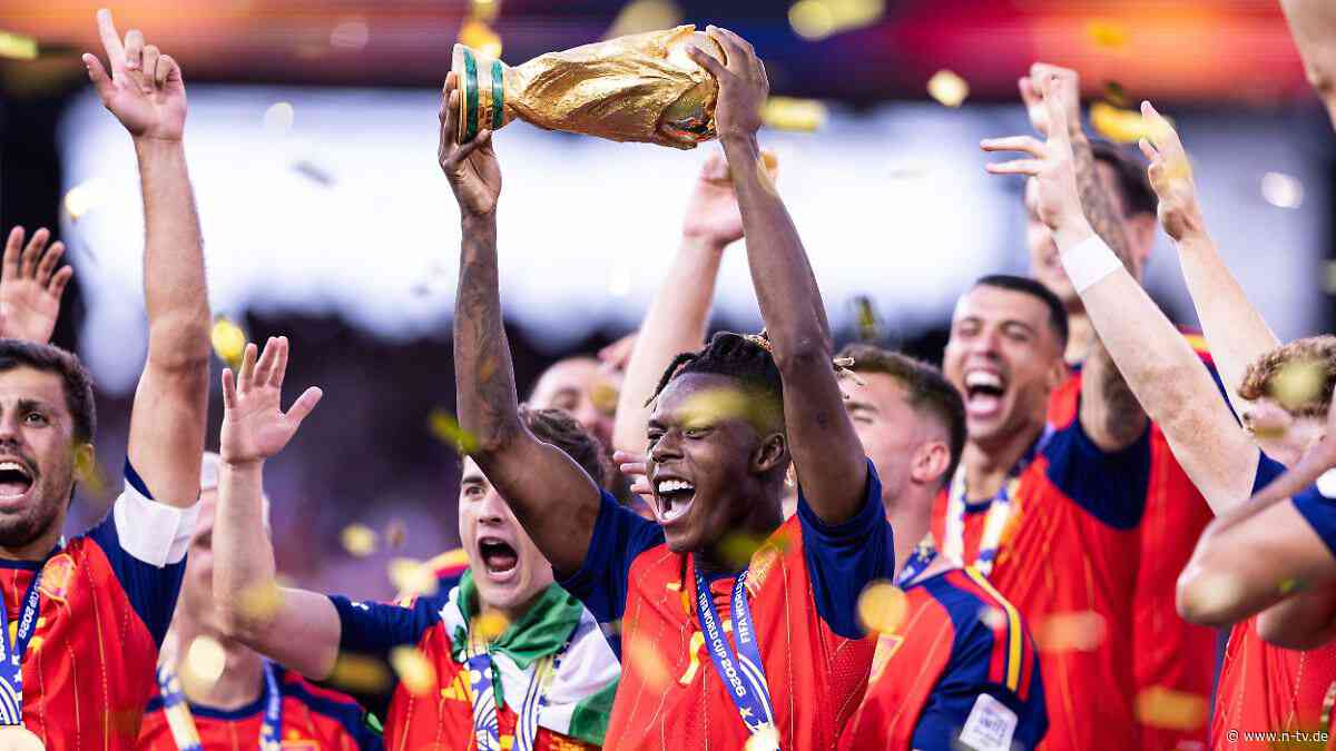 "Habe Scheiße gegessen": Spanien-Stars feiern den absoluten "Wahnsinns"-Titel ab
