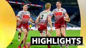 Wigan beat Huddersfield with Eckersley late show