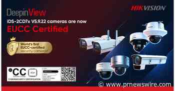 Hikvision obtiene la primera certificación EUCC del sector para cámaras de red