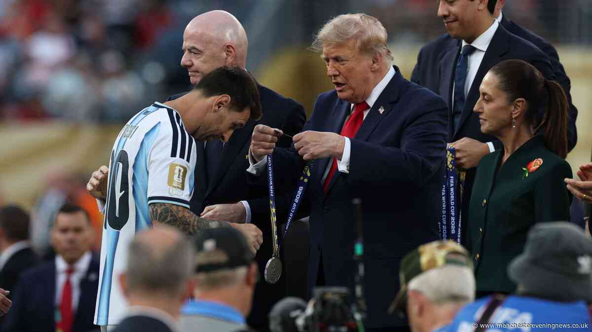 Cristian Romero 'snubs' Donald Trump handshake in viral World Cup final moment