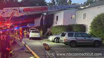Third alarm fire displaces two families in Stamford