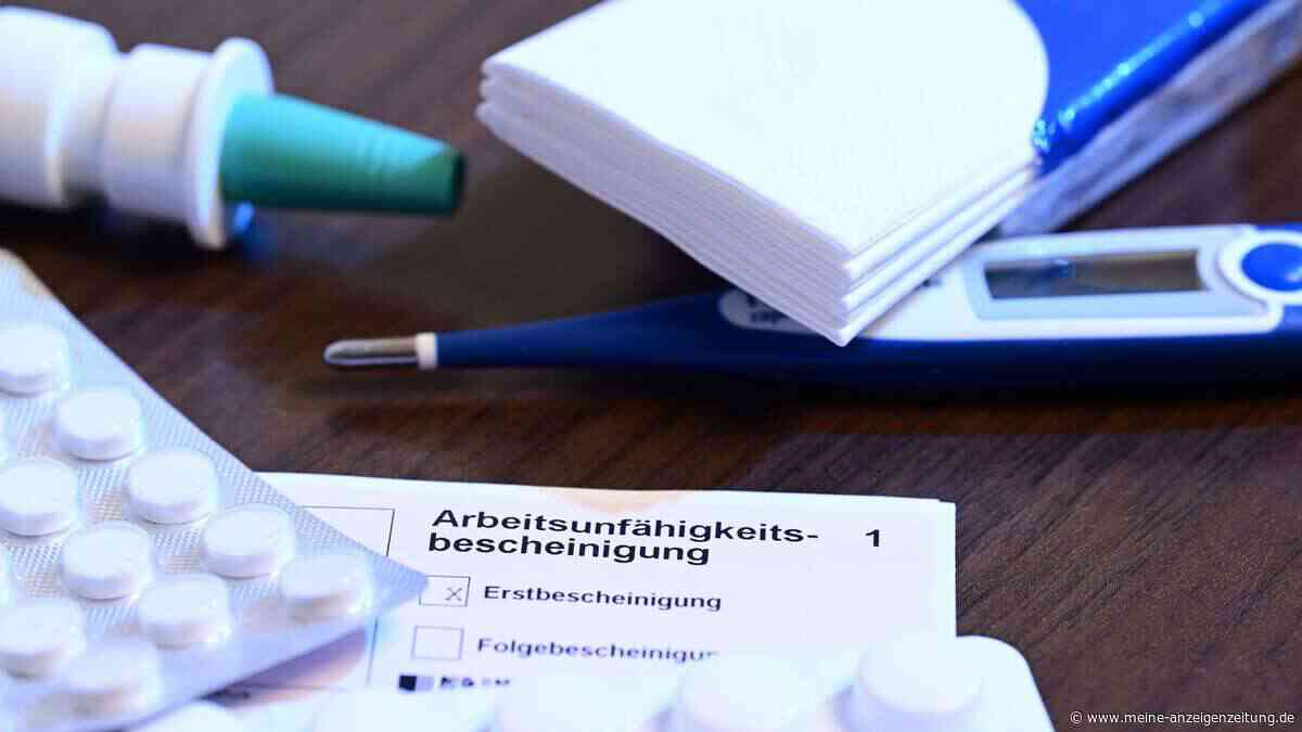 Kasse: Leichter Rückgang bei Krankheitsausfällen im Job