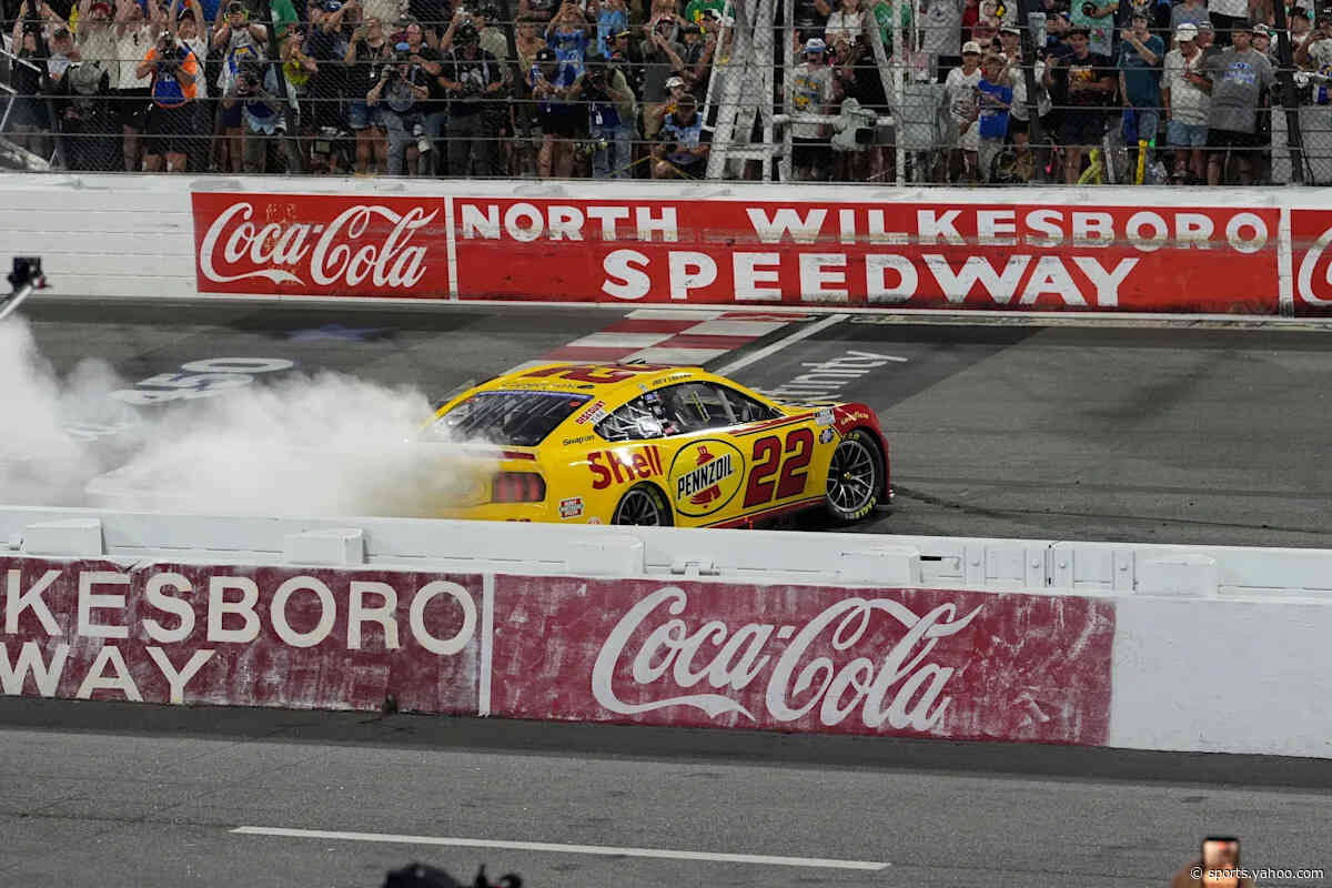 Joey Logano wins NASCAR Cup race at North Wilkesboro in July 2026